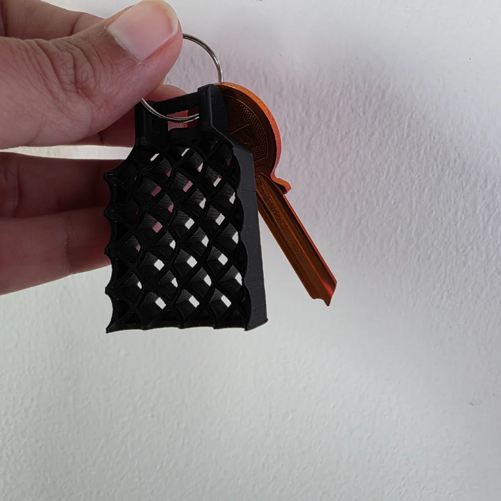 SpaceX Grid Fin Keychain - Image 3